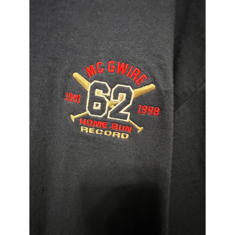 Vintage Lee Sport Mark McGwire home run T-shirt